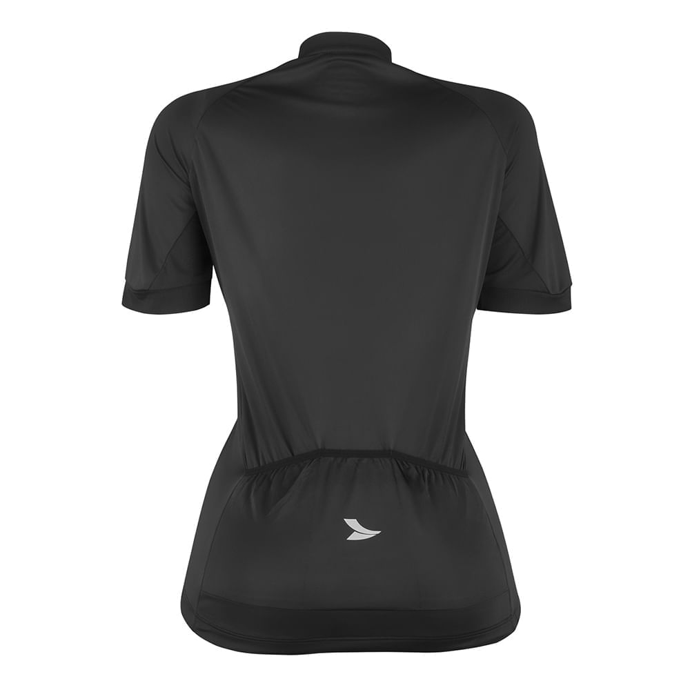 Camisa de Ciclismo Sport Preta Feminina Tam. P Atrio