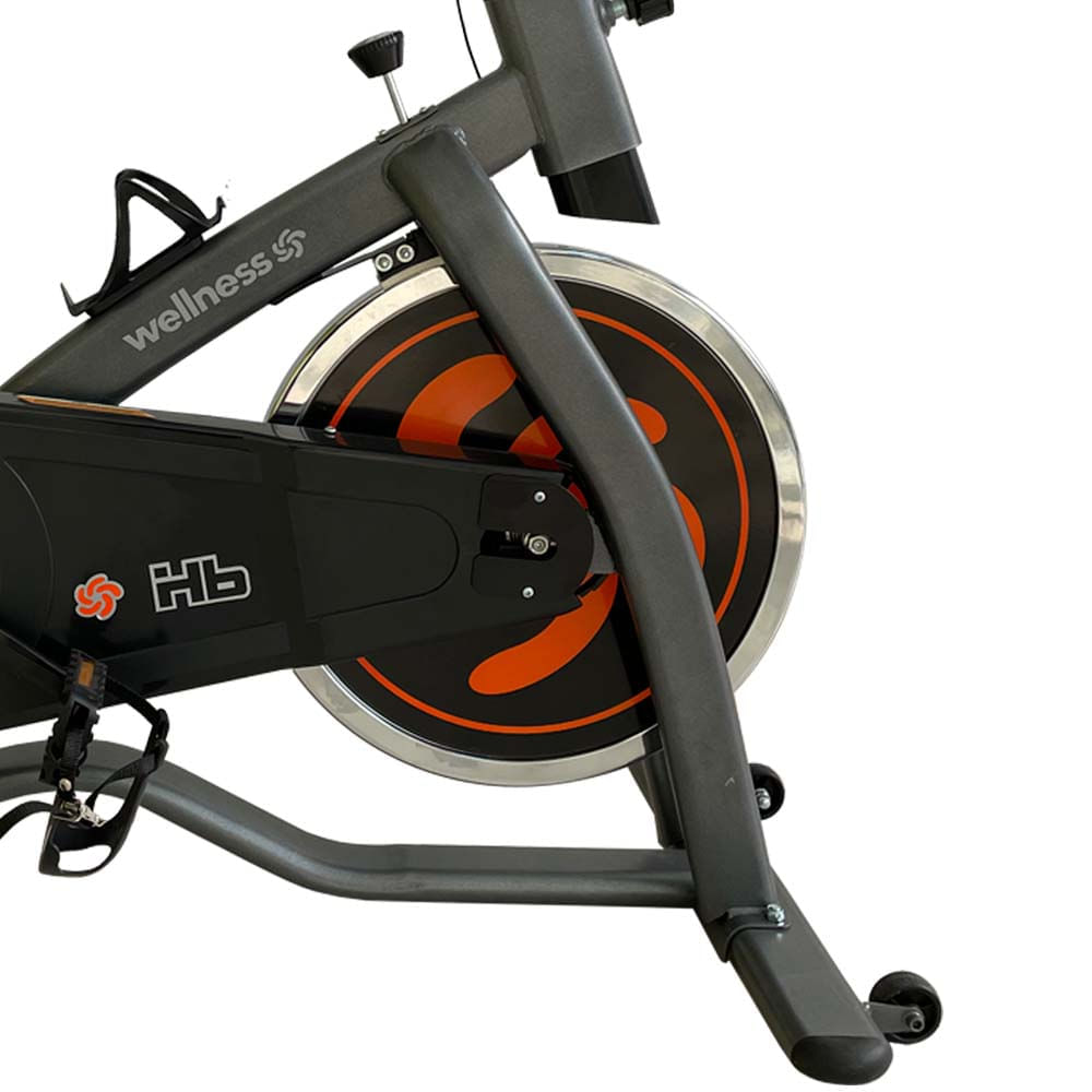 Bike Spinning Hb Painel Res Mecânica Roda 9kg Wellness - GY047