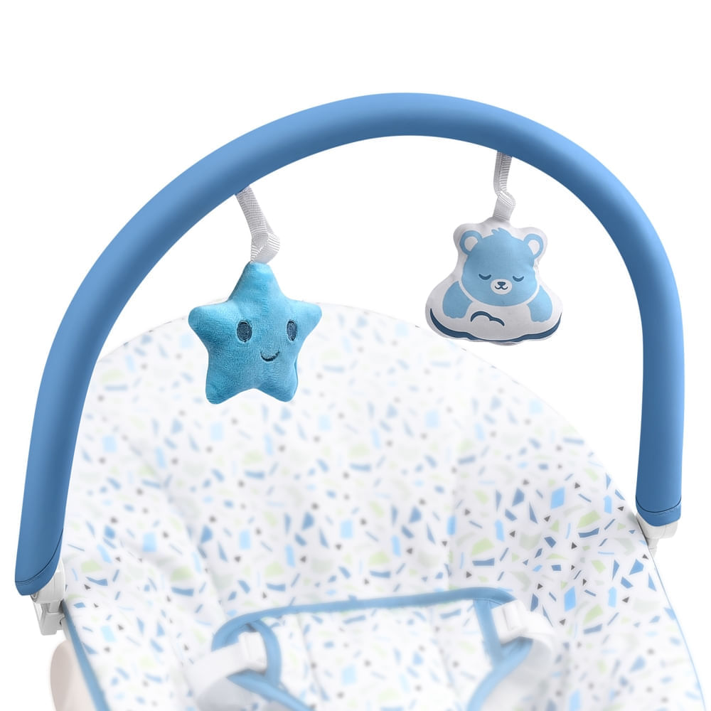 Cadeira De Descanso Nap Time 0-11kgs Azul Multikids Baby