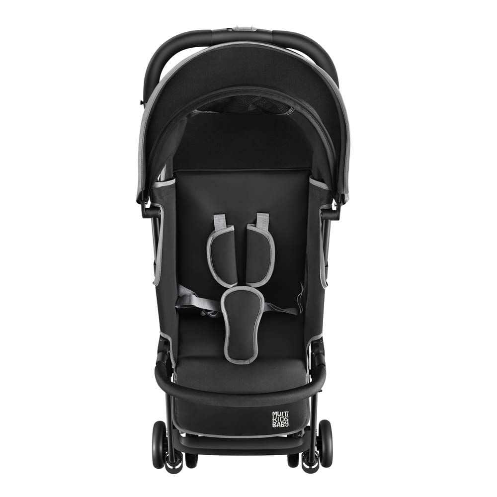 Carrinho de Bebê Compacto Spy Preto Multikids Baby BB424