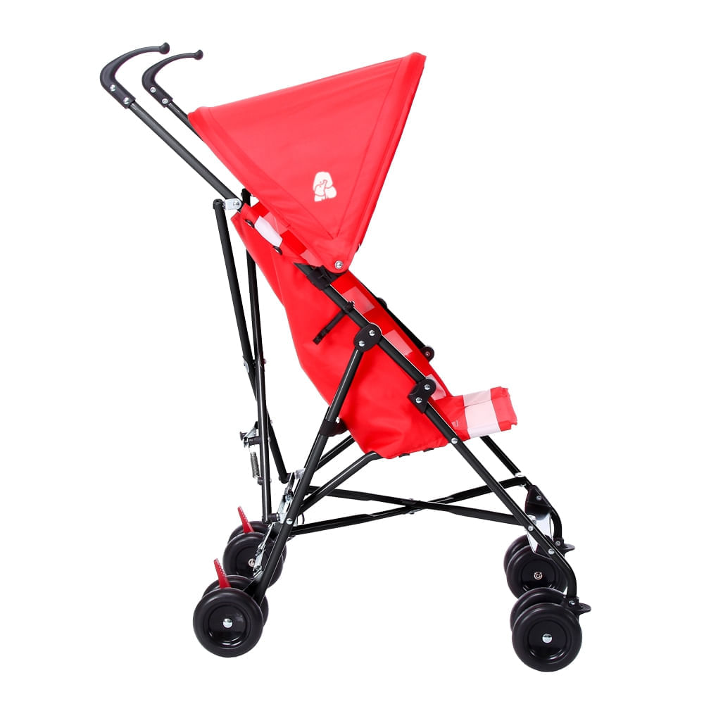 Carrinho Guarda-Chuva Malibu 6m-15kgs Vermelho Multikids Baby BB349