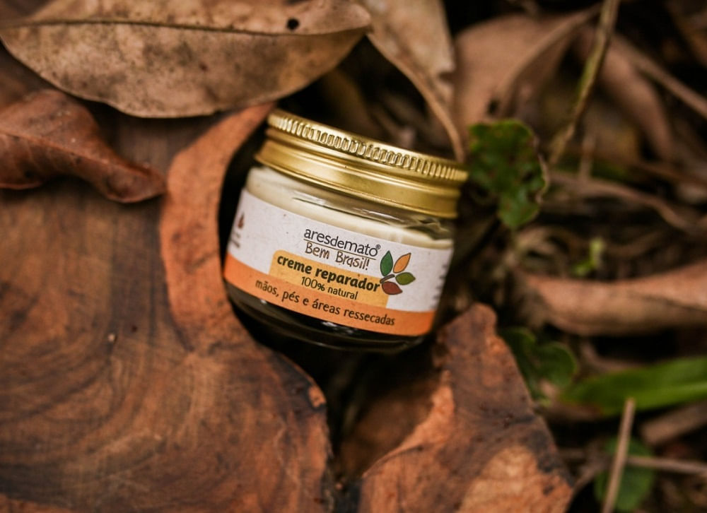 Creme Reparador Para Mãos E Pés Ares Do Mato 30g