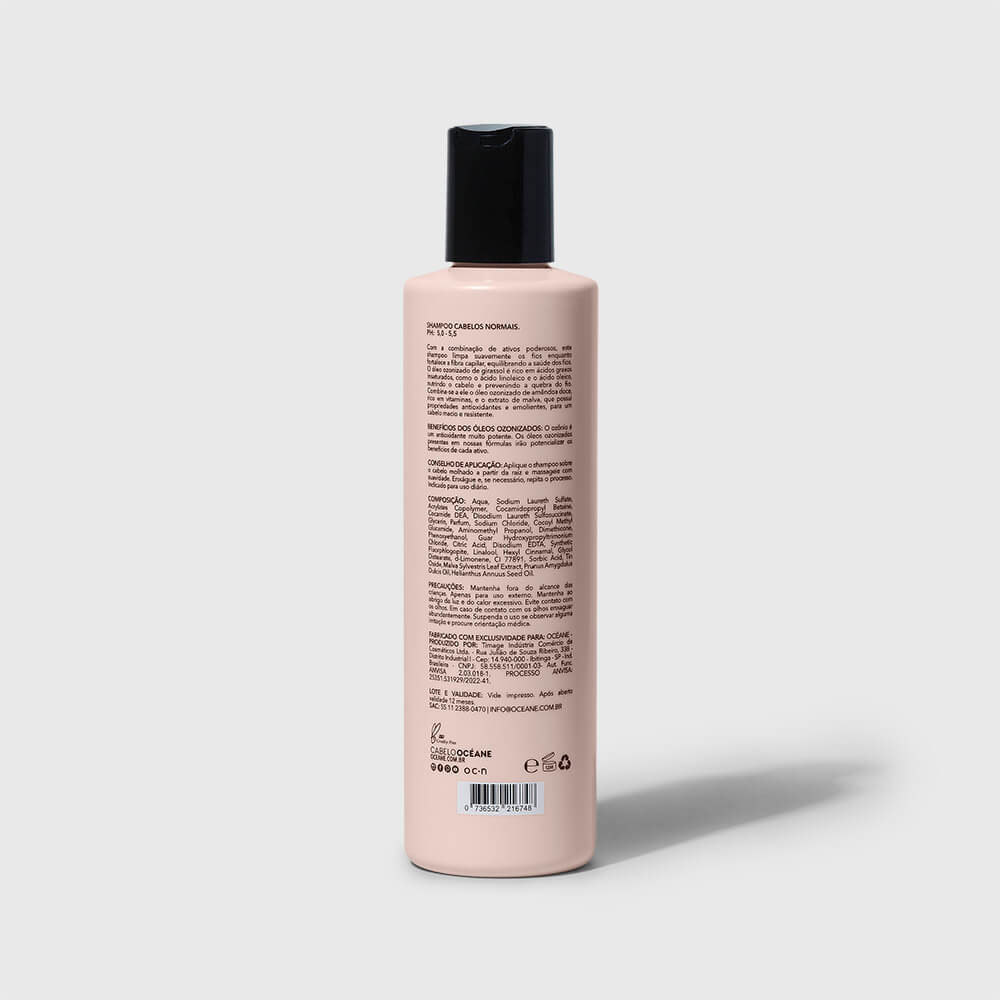 Shampoo Océane Cabelos Normais 250Ml