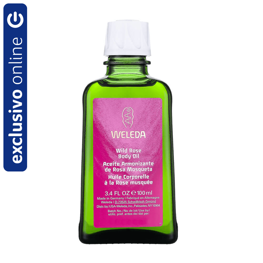 Óleo Corporal Weleda Natural Rosa Mosqueta 100Ml