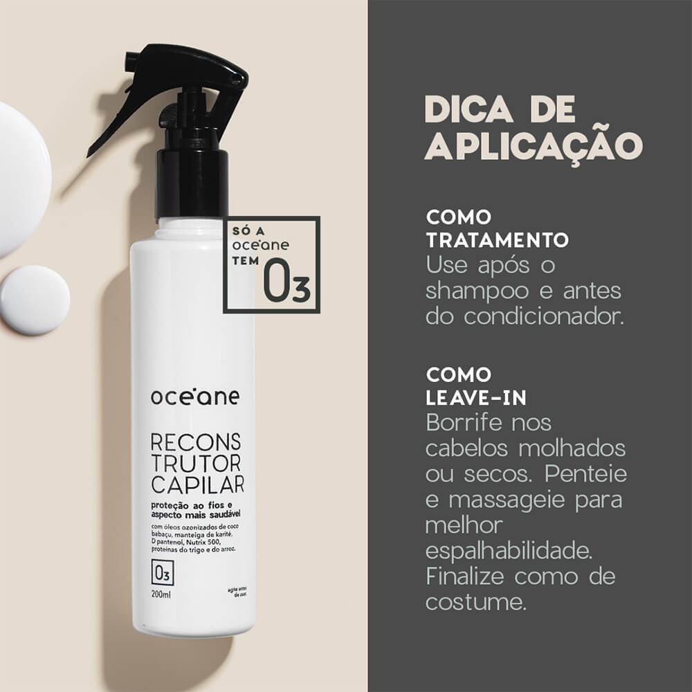 Reconstrutor Capilar Océane 200Ml