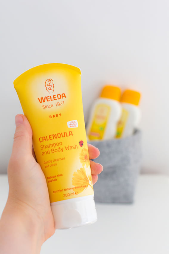 Shampoo & Body Wash Weleda Natural De Calêndula 200Ml