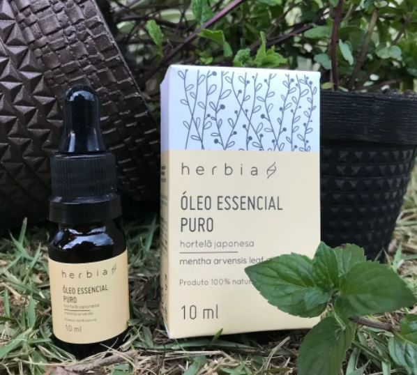 Óleo Essencial De Hortelã Japonesa Herbia 10Ml