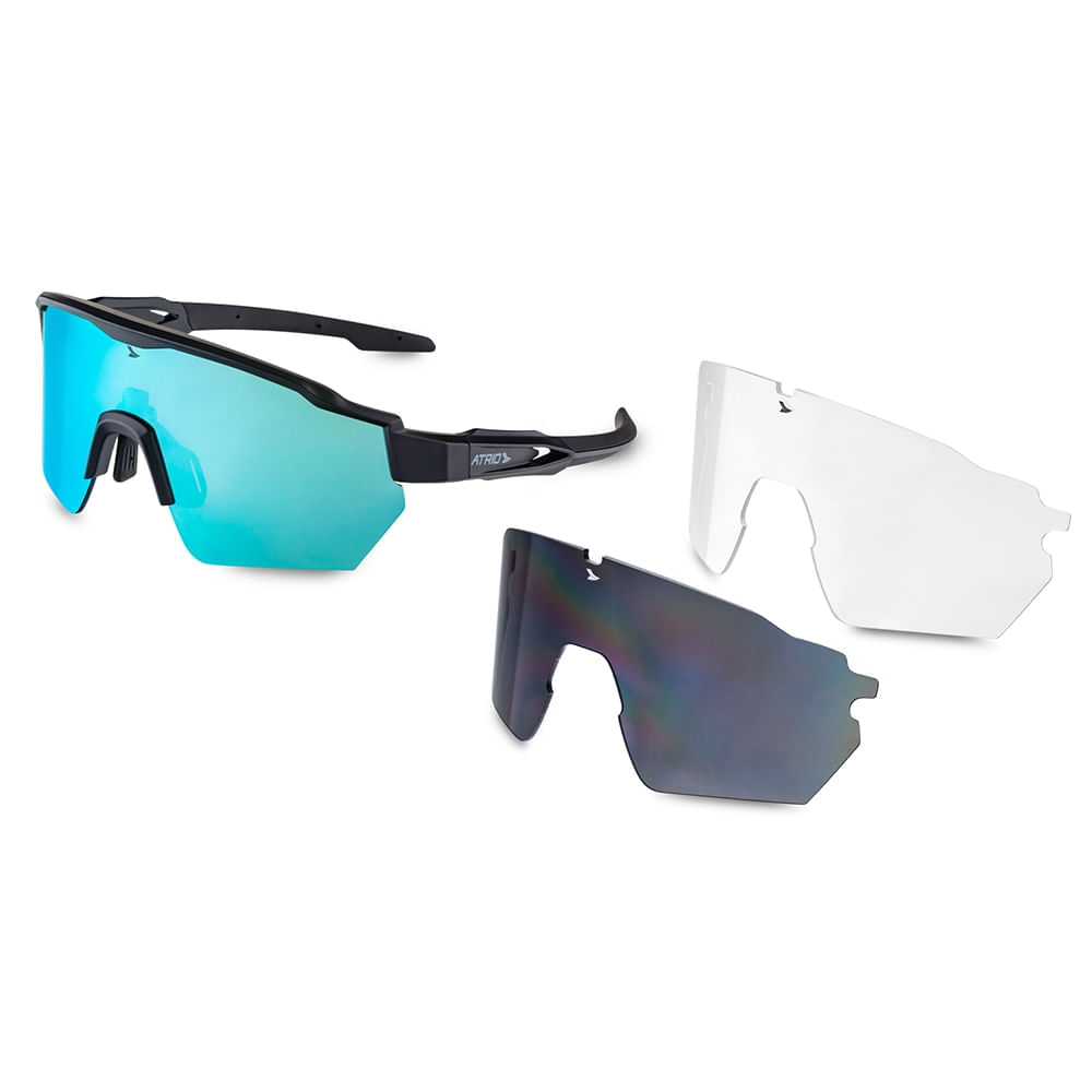 Óculos Atrio Sprinter Lite Kit 3 Lentes Blue White