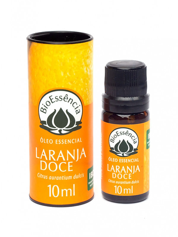 Óleo Essencial Laranja Doce BioEssência 10Ml