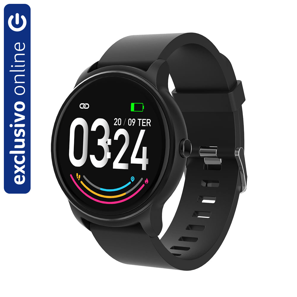 SmartWatch Viena Preto Atrio