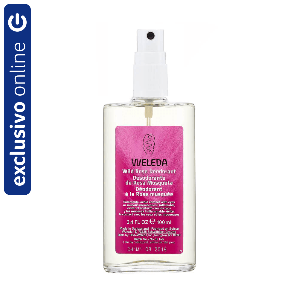 Desodorante Spray Weleda Rosa Mosqueta 100Ml
