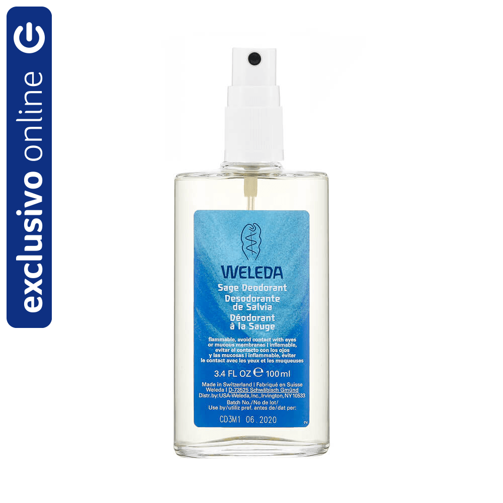Desodorante Spray Weleda Sálvia 100ml