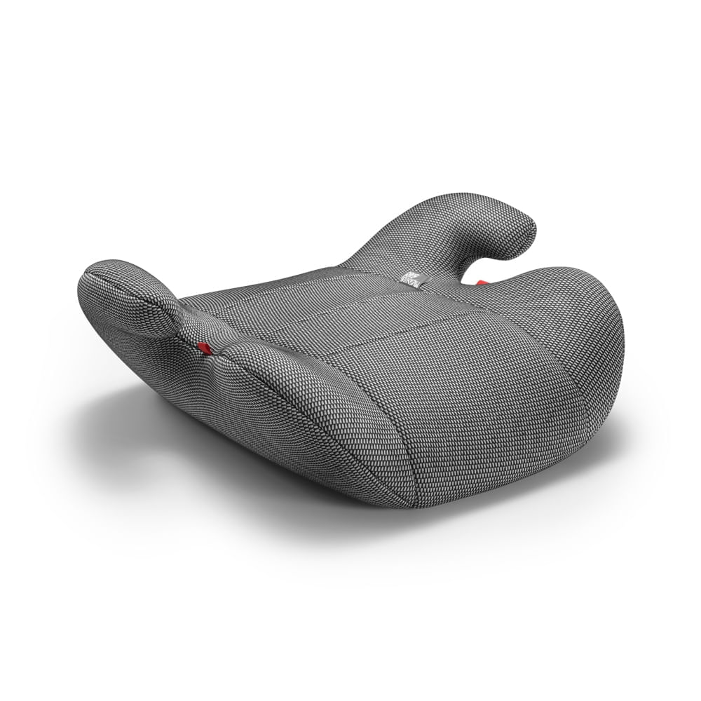 Assento De Elevação Para Carro Booster Turbo Encapado 15-36kgs Cinza Multikids Baby BB382