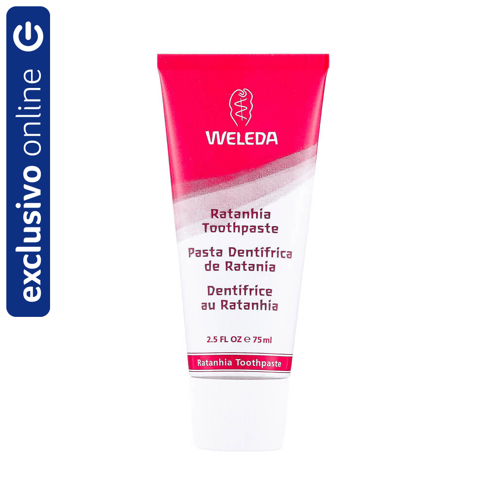 Creme Dental Weleda Natural De Ratânia 75Ml
