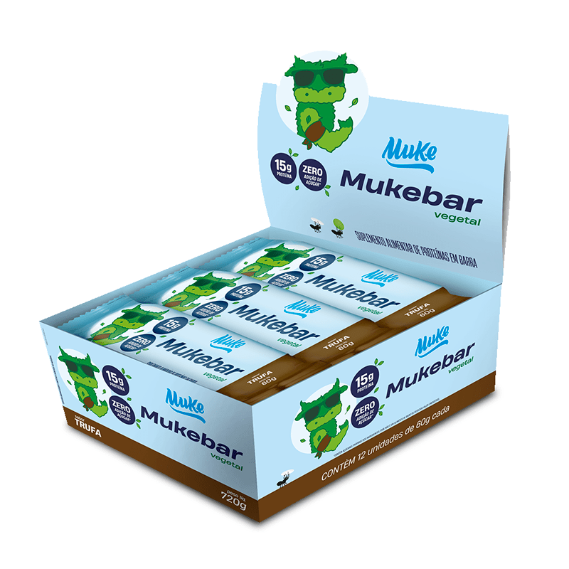 Barra Mukebar Vegetal Trufa Mais Mu 60G