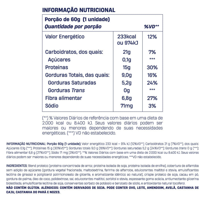 Barra Mukebar Vegetal Trufa Mais Mu 60G