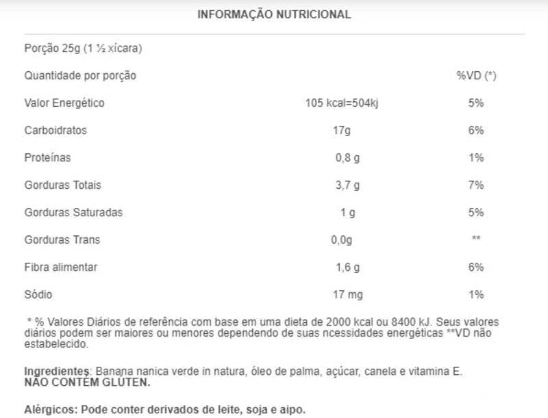 Chips De Banana Com Canela Mundo Verde Seleção 40G