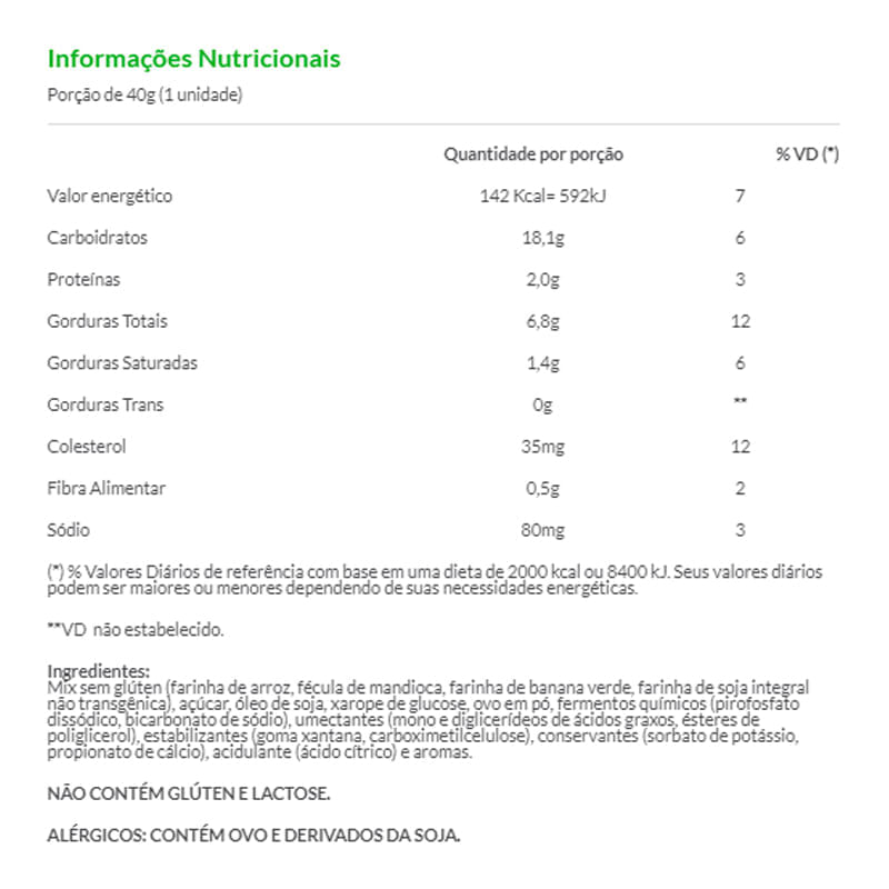 Muffin Belive Banana Canela E Chia 40G