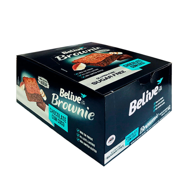 Brownie Belive Chocolate Com Coco 40G