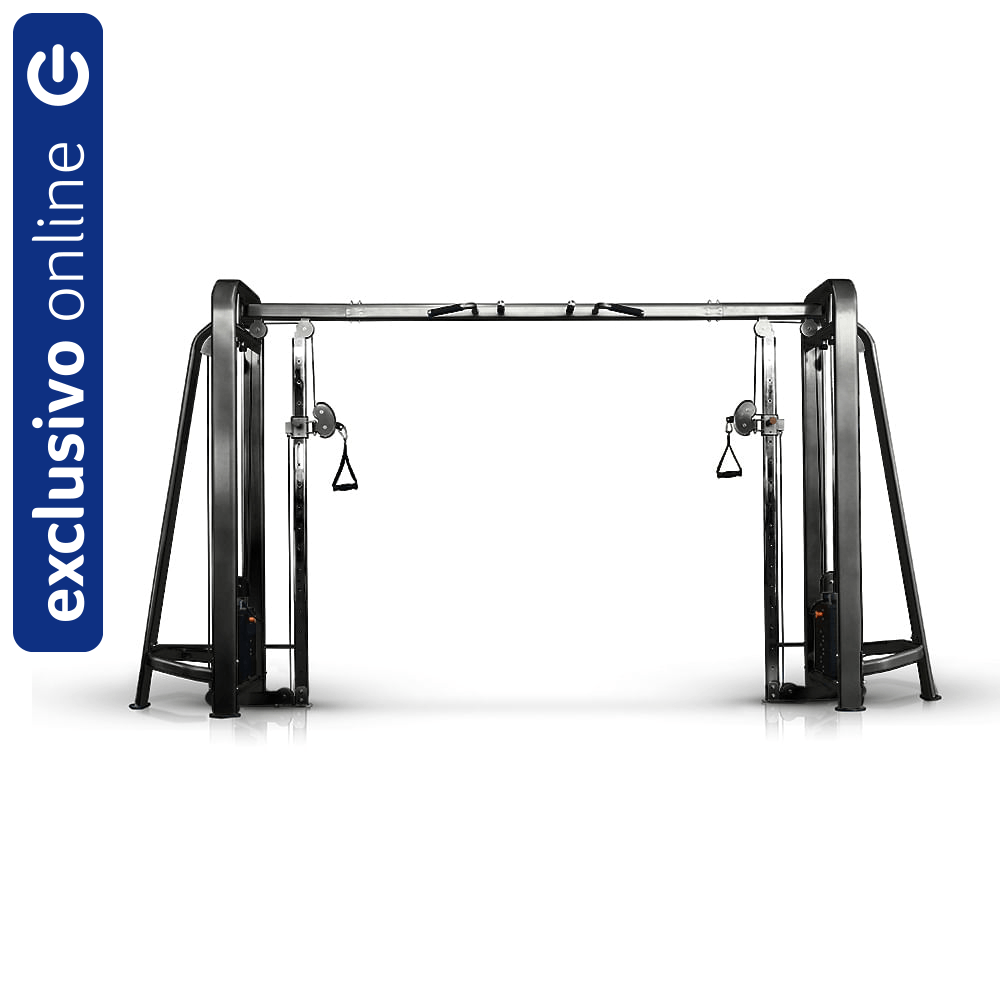 Cable Crossover Vita Preto 2x 102KG Wellness
