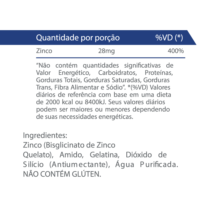 Zin C Vitaminlife 30 Cápsulas