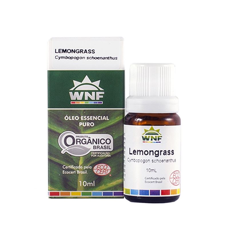 Óleo Essencial Lemongrass Orgânico Cymbopogon Schoenanthus
