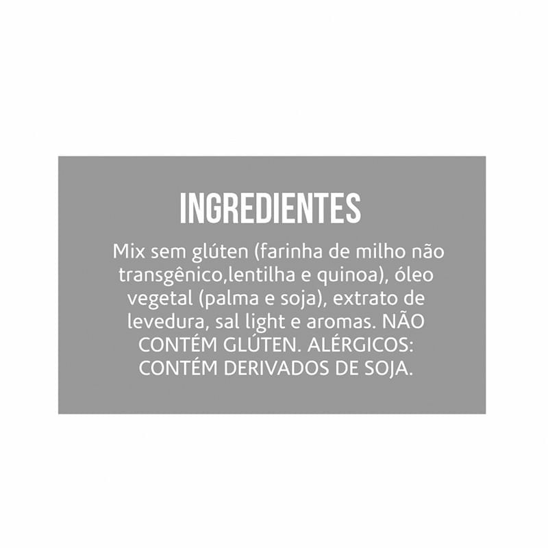 Snack de Milho Queijo Nacho 35g Belive