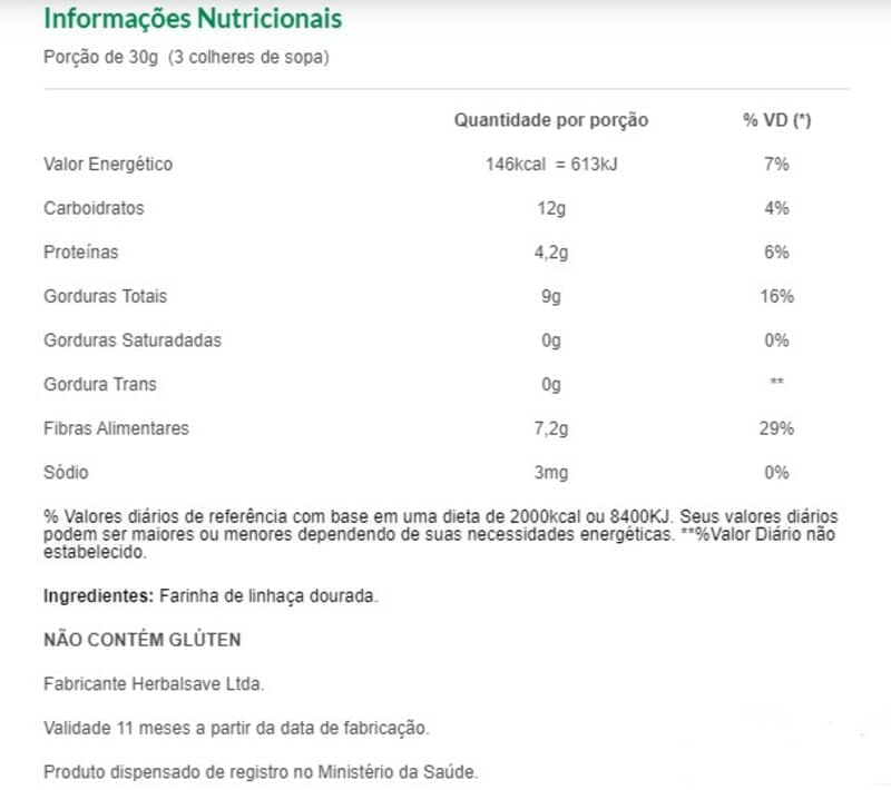 Farinha de Linhaça Dourada Mundo Verde Seleção 200g