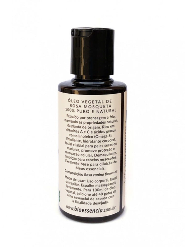 Óleo Vegetal De Rosa Mosqueta Bioessência 100Ml