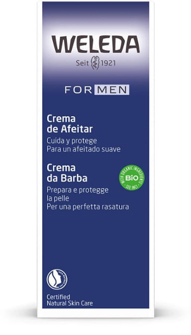 Creme De Barbear Weleda Natural 75Ml