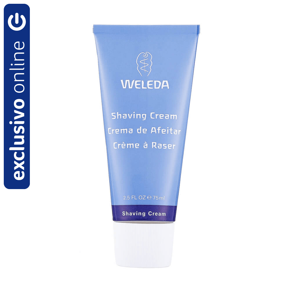 Creme De Barbear Weleda Natural 75Ml