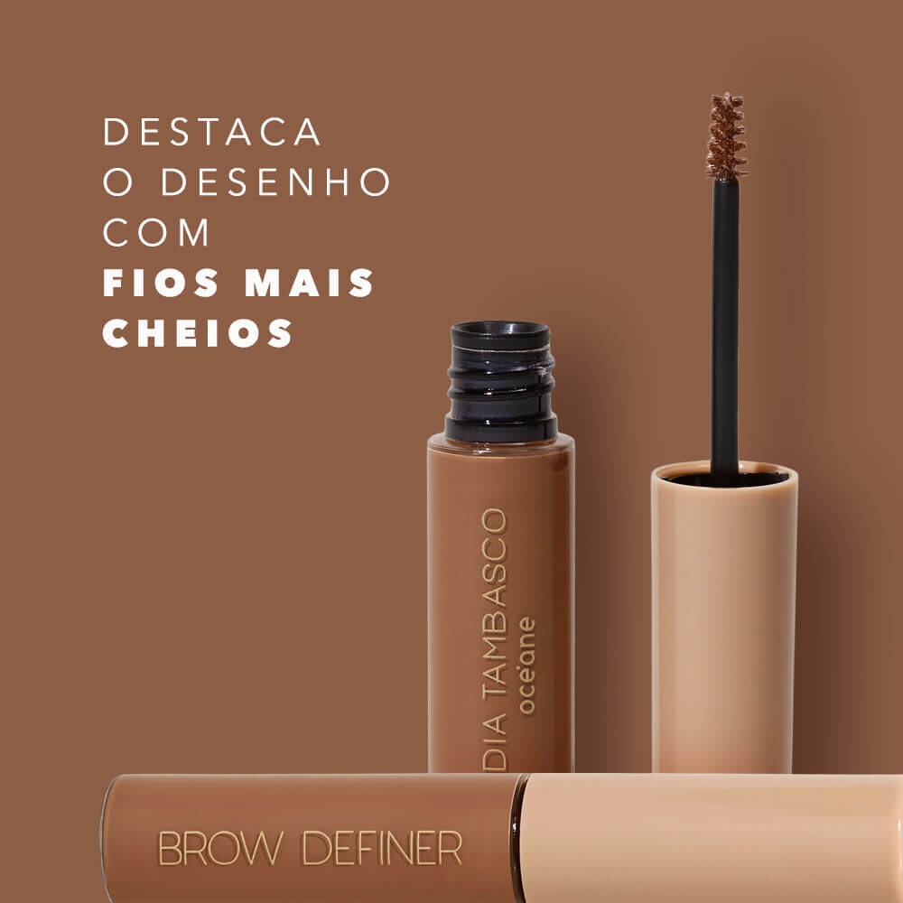 Máscara De Sobrancelha Castanho Claro Nádia Tambasco By Océane 5G