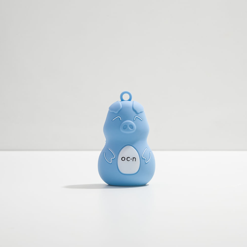 Esponja De Limpeza Facial Océane Piggy Sponge Azul
