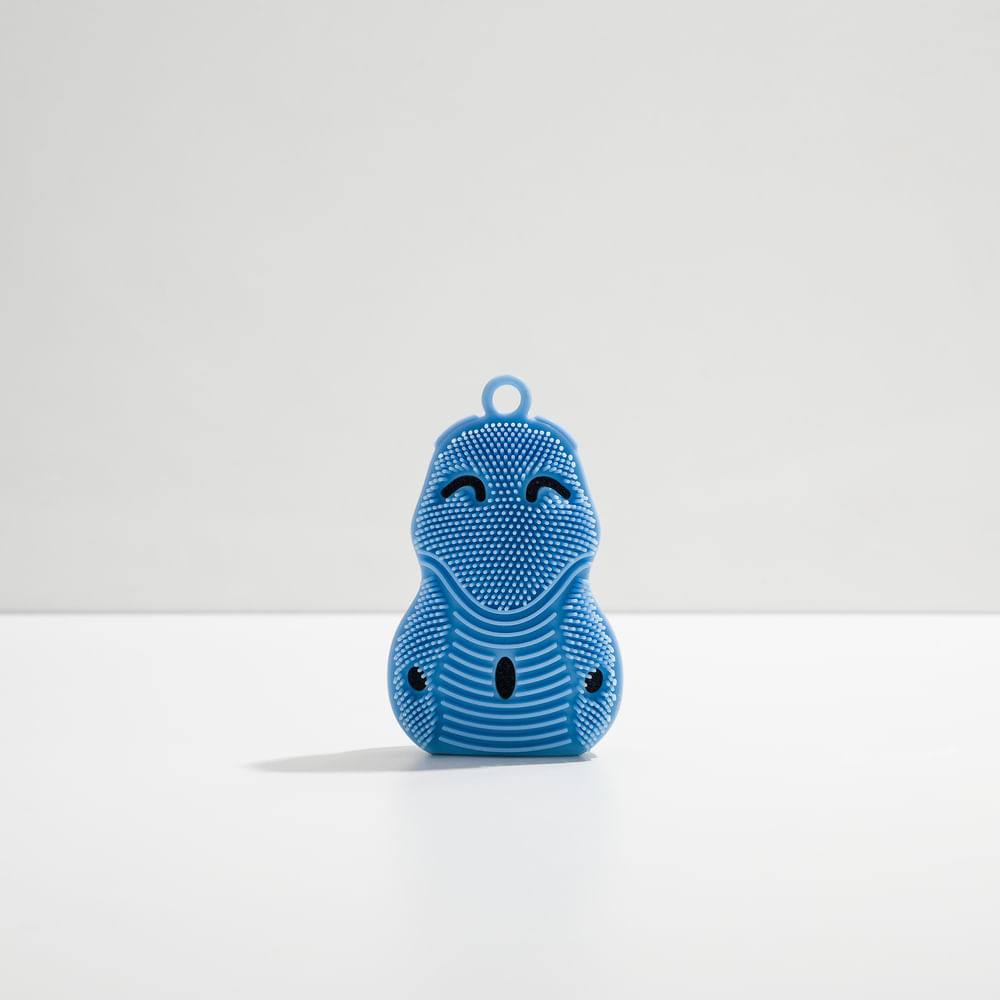 Esponja De Limpeza Facial Océane Piggy Sponge Azul