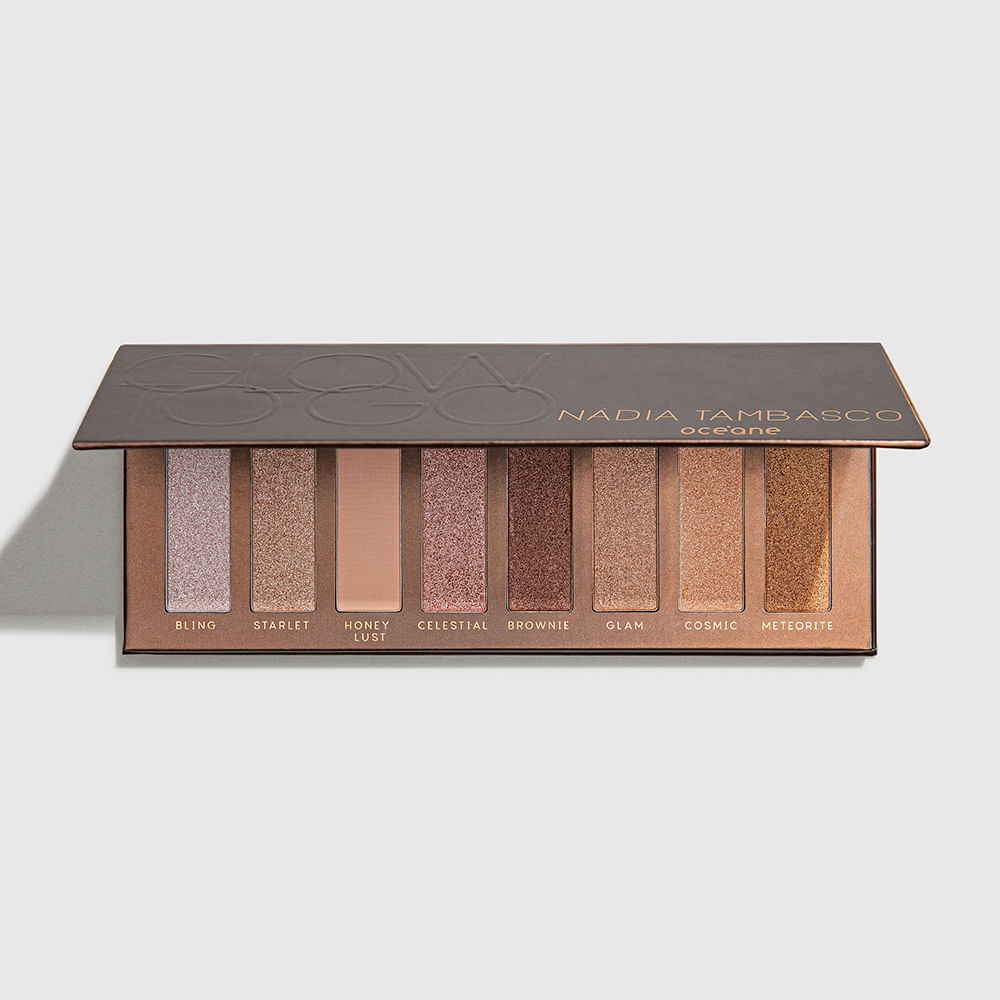 Paleta De Sombras Nádia Tambasco By Océane Glow To Go