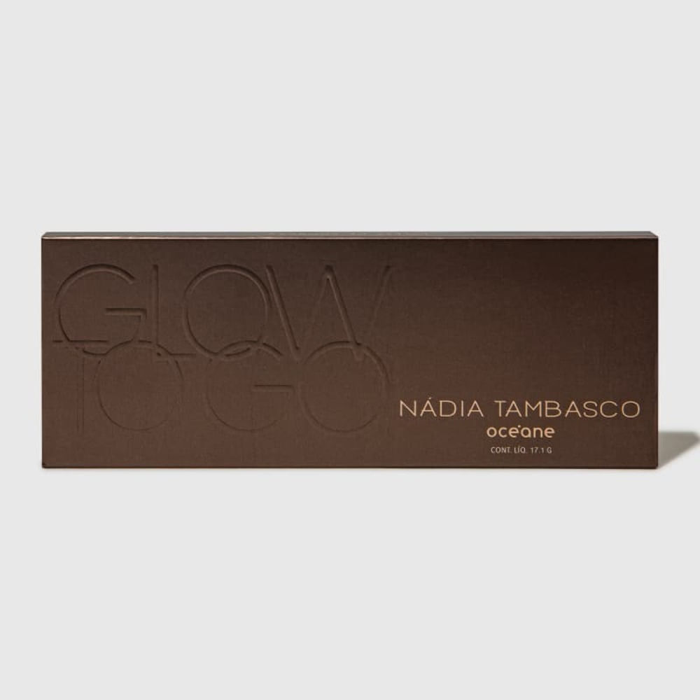 Paleta De Sombras Nádia Tambasco By Océane Glow To Go