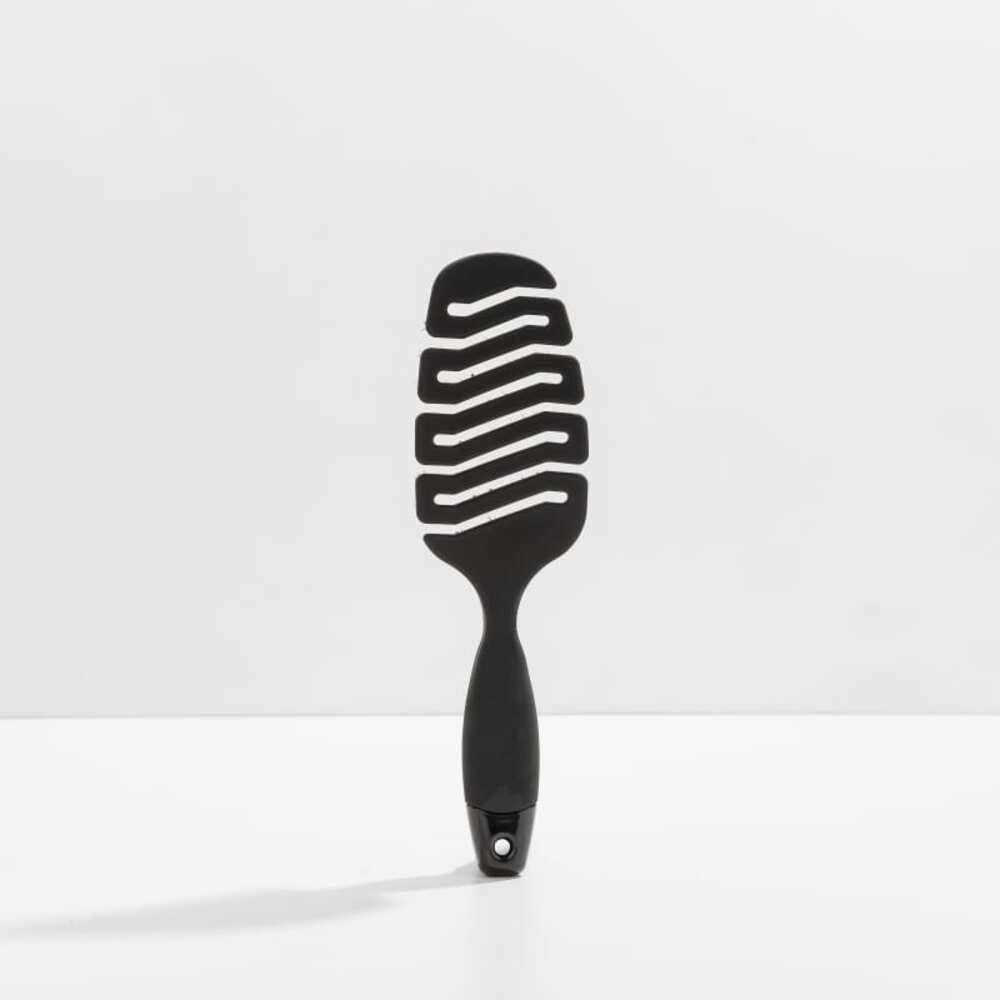 Escova De Cabelo Océane Soft Brush Ventilada Preta