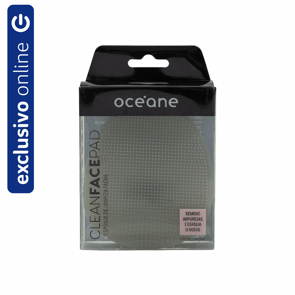 Esponja De Limpeza Facial Océane Clean Face Pad