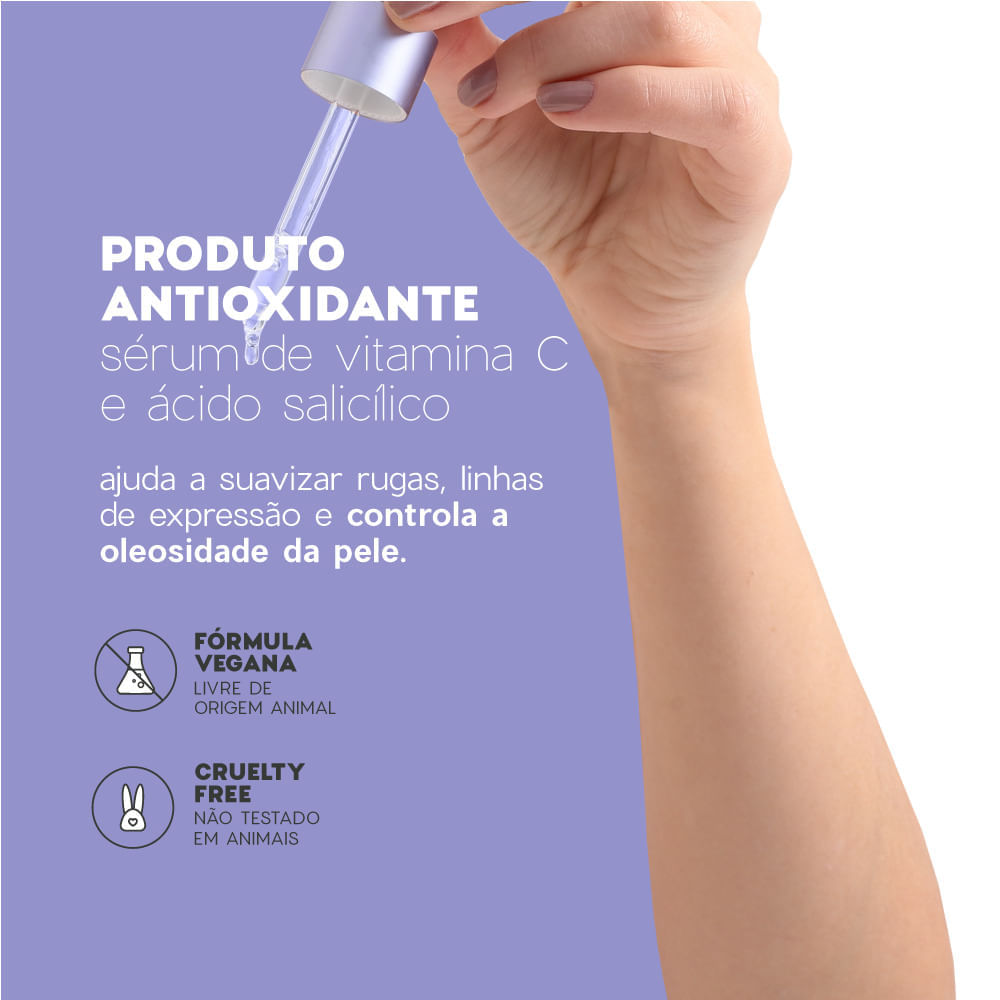 Sérum Facial Océane Vitamina C + Ácido Salicílico 30Ml