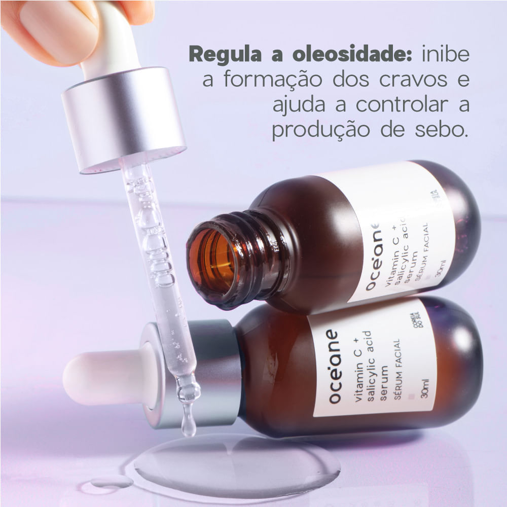 Sérum Facial Océane Vitamina C + Ácido Salicílico 30Ml