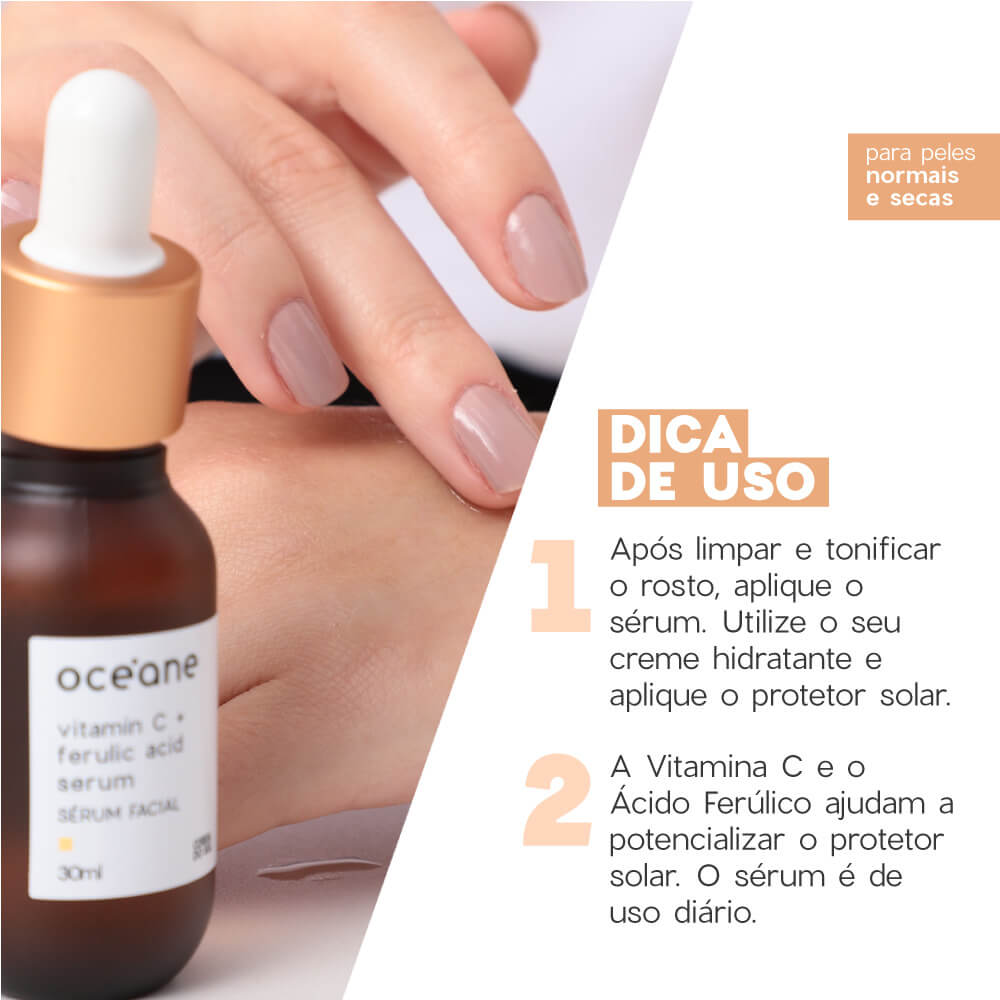 Sérum Facial Océane Vitamina C + Ácido Felurico 30Ml