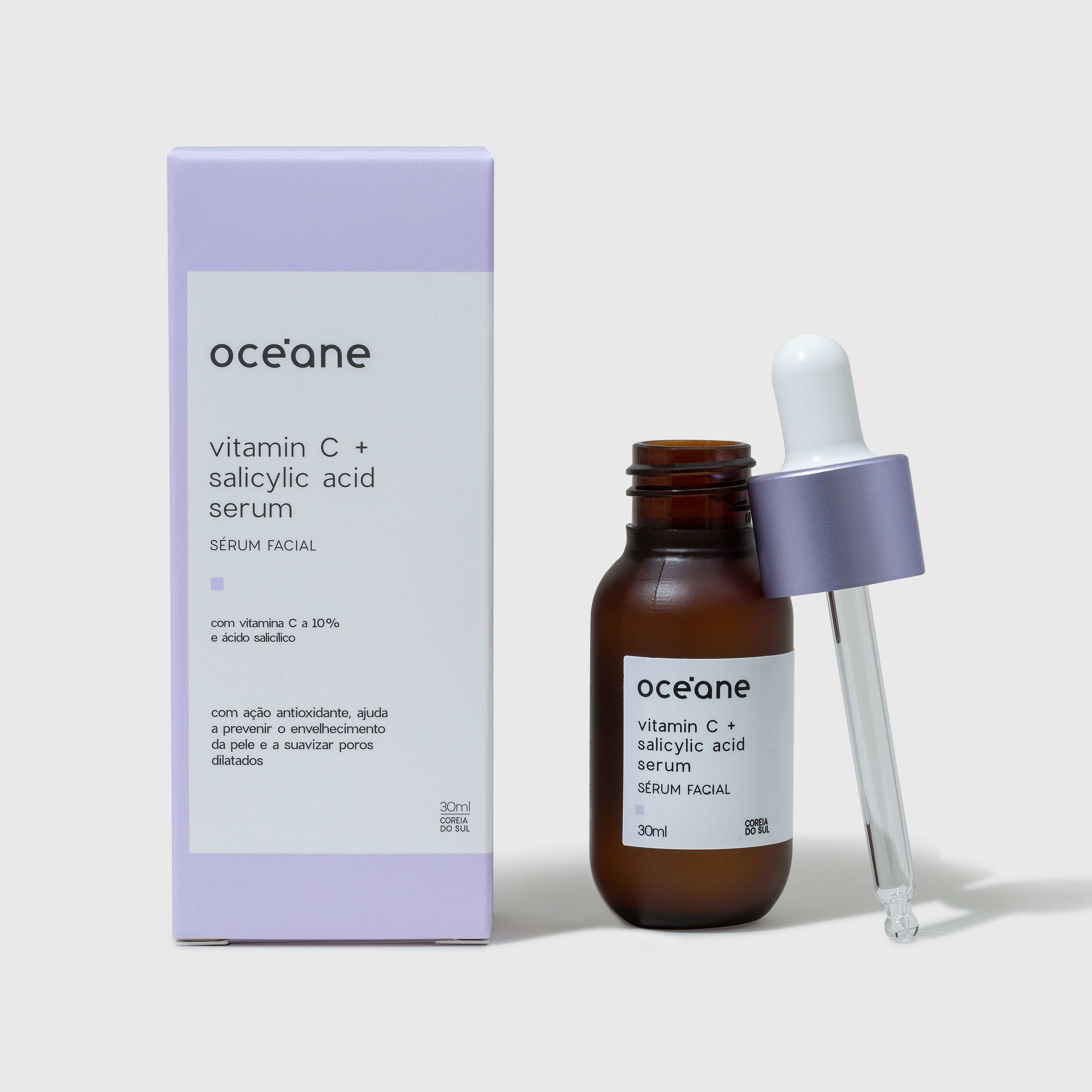 Sérum Facial Océane Vitamina C + Ácido Salicílico 30Ml