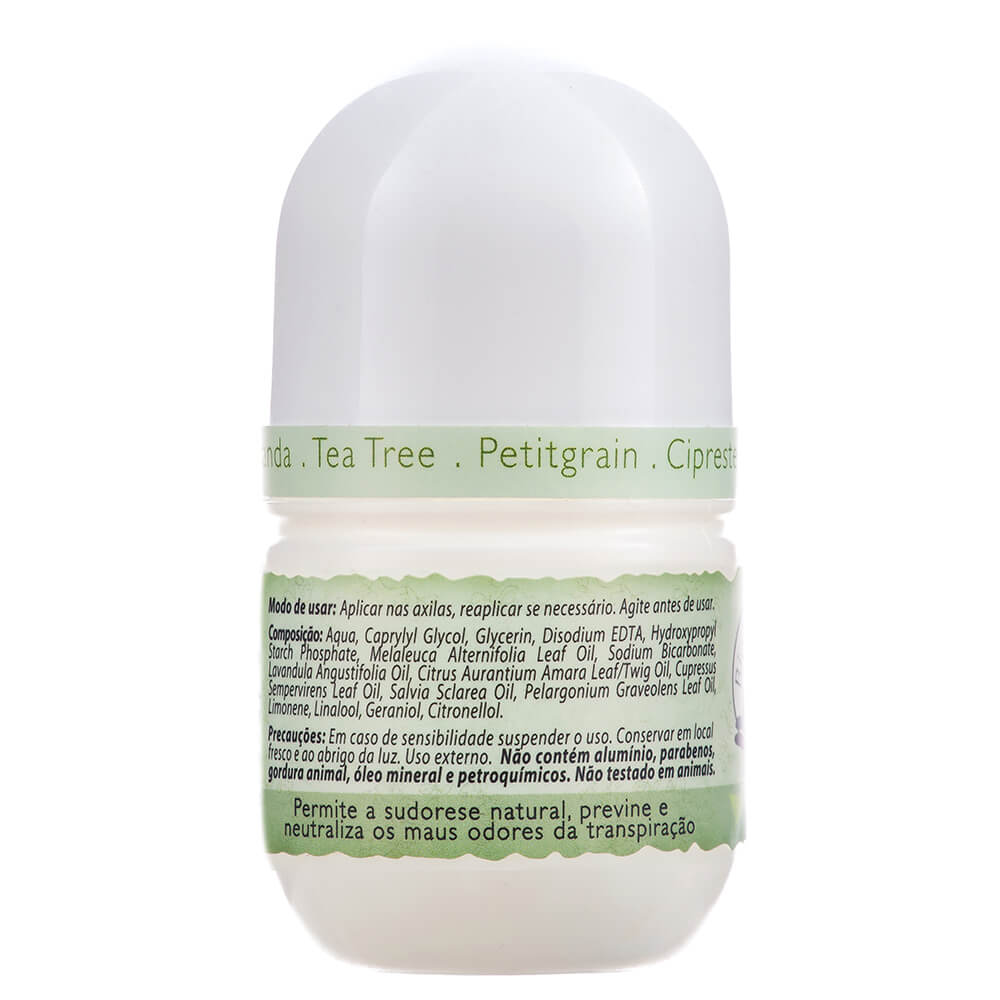 Kit Desodorante Roll-on BioEssência Natural Tea Tree 2 Unidades