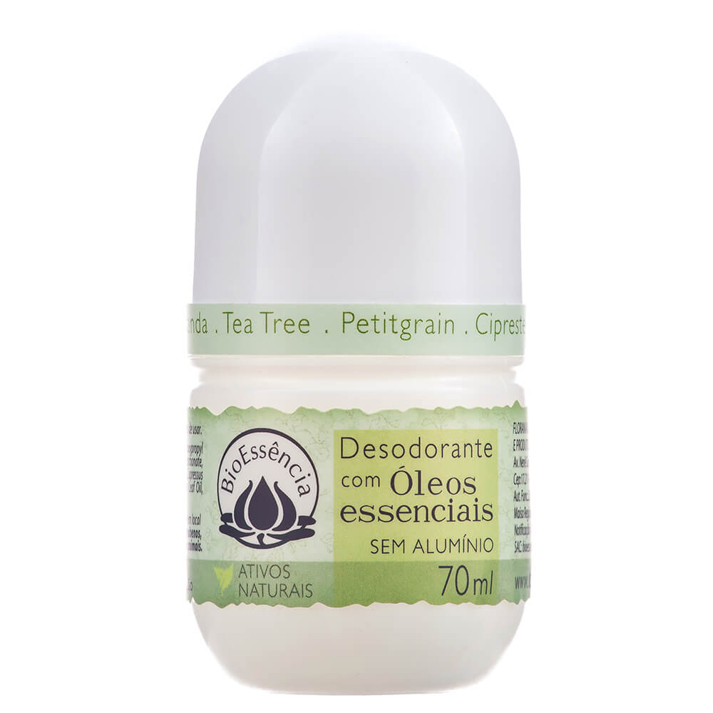 Kit Desodorante Roll-on BioEssência Natural Tea Tree 2 Unidades