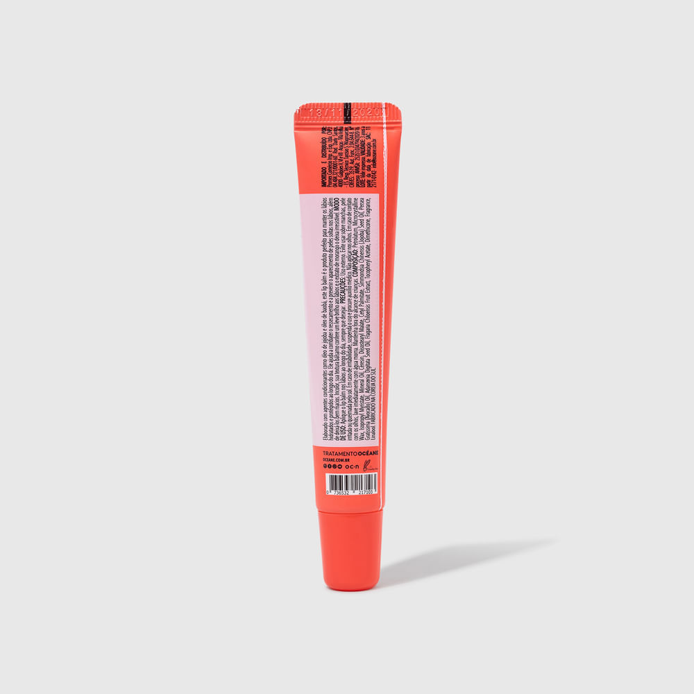 Hidratante Labial Océane Morango 15g
