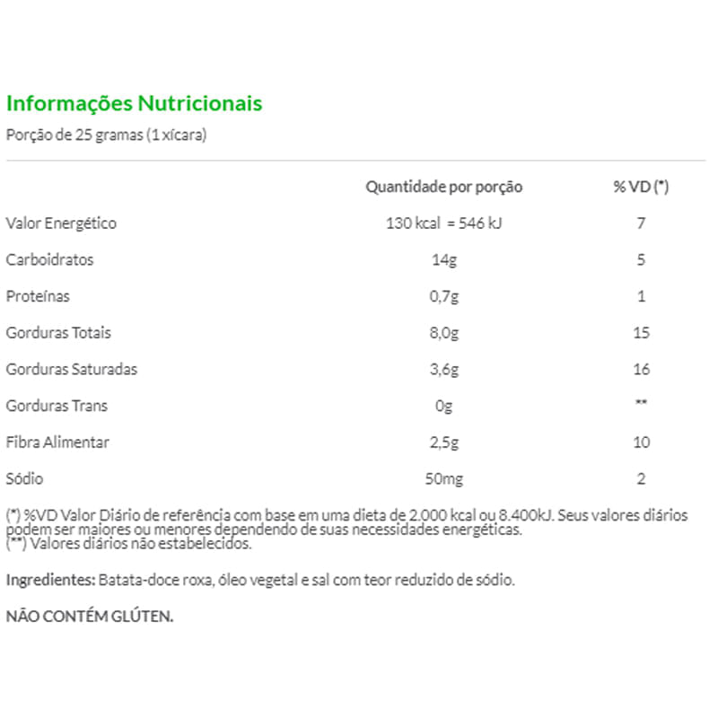 Chips Batata Doce Roxa Roots to go 45g