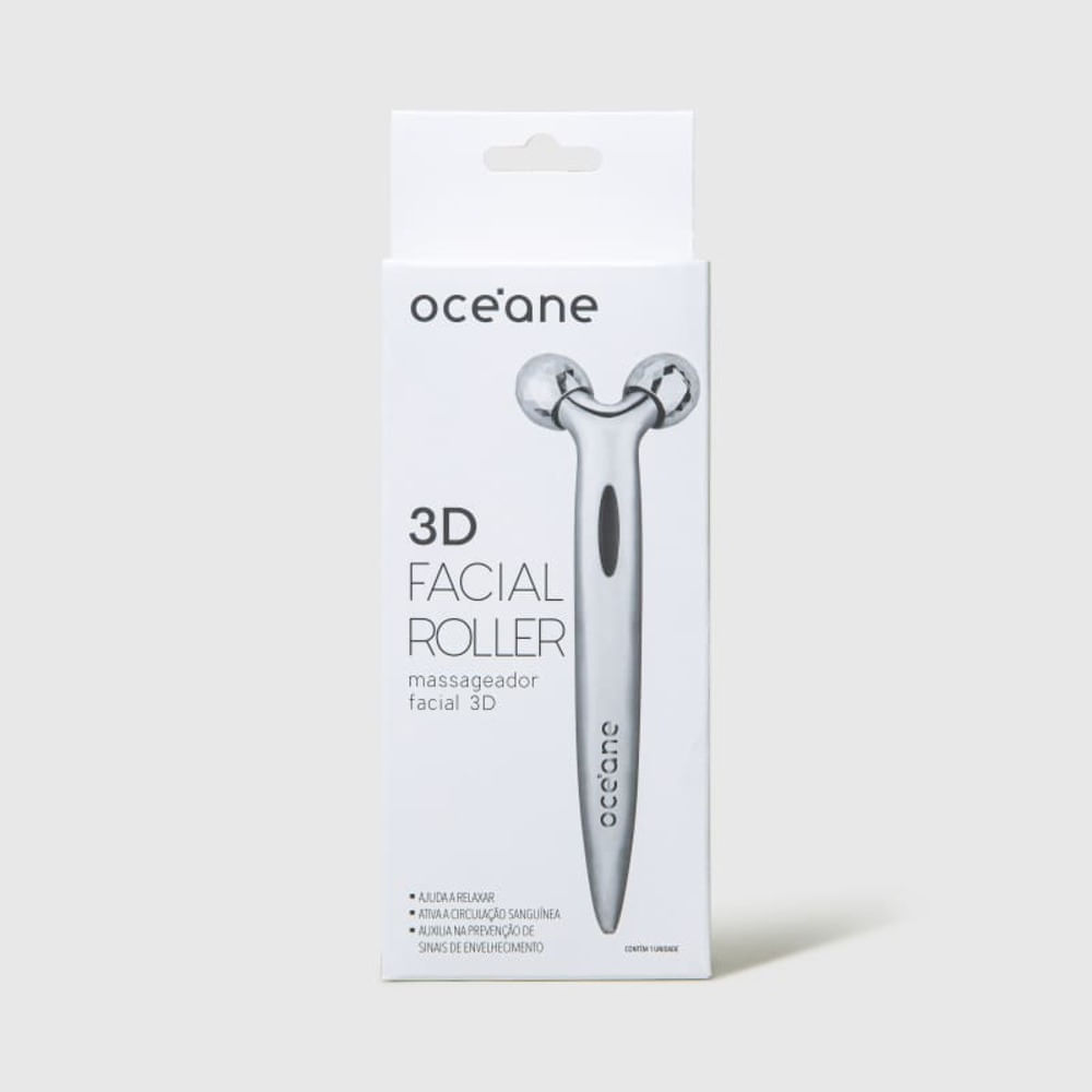 Massageador Facial Océane 3D Facial Roller