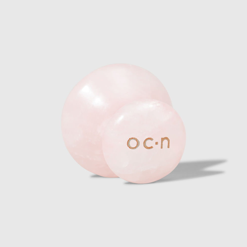 Massageador Para Olhos Océane De Quartzo Rosa