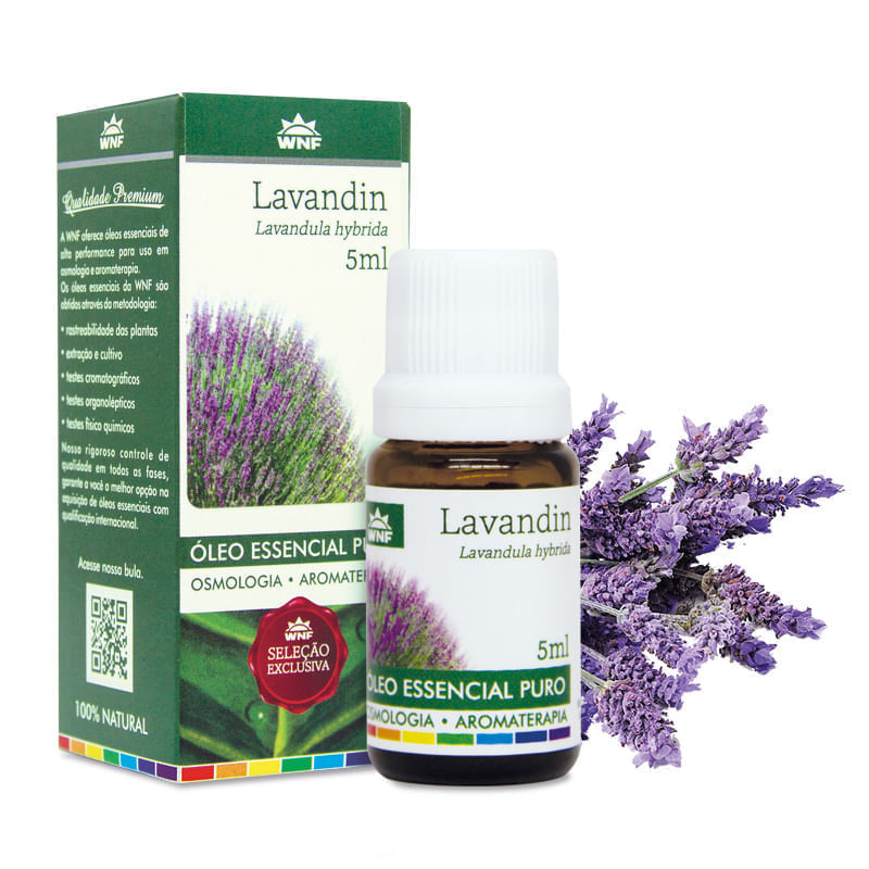 Óleo Essencial De Lavandin WNF 5Ml