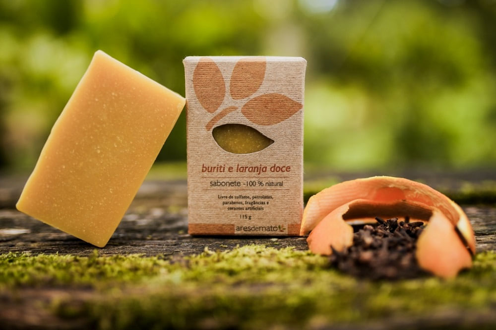 Sabonete Em Barra Ares De Mato De Buriti E Laranja Doce 115G